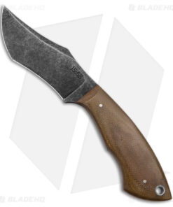 15:58 Knife Co. Ridgerunner Fixed Blade Knife Green Micarta (3.25" Black SW)