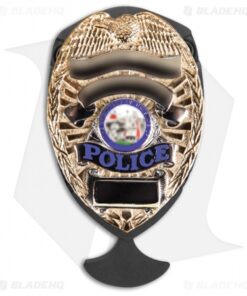 5.11 Tactical Shield Badge Holder Dagger Fixed Blade Knife (2.75" Black) 51077