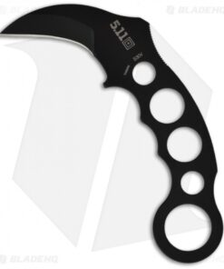 5.11 Tactical Tarani Karambit Utility Fixed Blade S30V Knife (Black PLN) 51049