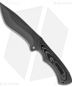 ABKT Tac Guardian Fixed Blade Knife Black Micarta (6.75" Black) AB001