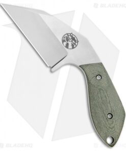 Aaron Frederick/Trash Panda Knives F-Off Fixed Blade OD Green Micarta (3.1" SW)