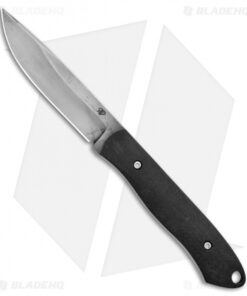 Aaron Frederick Work Horse Fixed Blade Knife Black G-10 (4" 1095)