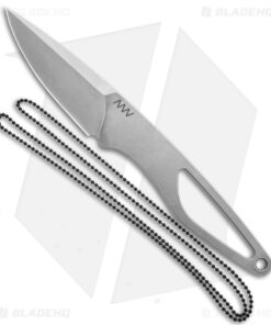 Acta Non Verba Knives P100 Fixed Blade Knife Stonewash Skeletonized (3" SW)