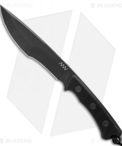 Acta Non Verba Knives P500 Fixed Blade Knife Black G-10 (7.5" Black Cerakote)