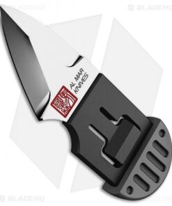 Al Mar Stinger Keychain Knife Gray/Black (1.3" Satin)