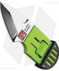 Al Mar Stinger Keychain Knife Green/Black (1.3" Satin)
