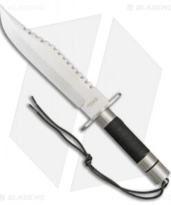 American Hunter Survival Knife Black Cord (8.625" Satin) AH001