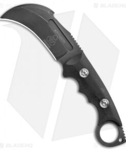 Andre De Villiers Gaboon Fixed Blade Knife Black (4" Black) AdV