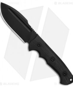 Andre De Villiers Harpoon Fixed Blade Knife Black G-10 (4.1" Black) AdV