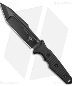 Andre de Villiers Recce-1 Fixed Blade Knife Black G-10(6.5" Black)Paratrooper