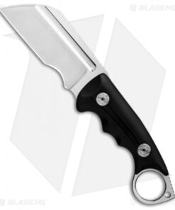 Andre De Villiers Ring Butcher Fixed Blade Black G-10 (4" Satin) AdV