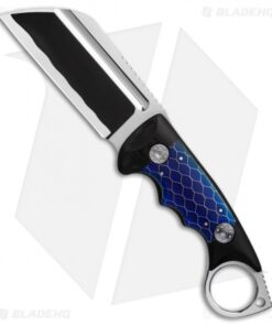 Andre De Villiers Ring Butcher Fixed Blade Blue C-Tek (4" Two-Tone) AdV