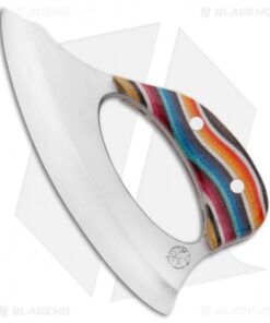 Andreas Kalani Custom Skinner Pro Canvas Micarta Multi Color (Satin 80CRV2)