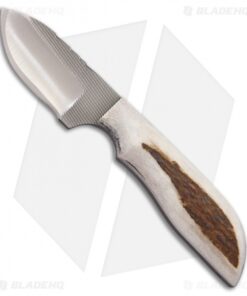 Anza Knives S-FE Fixed Blade Knife Full Elk (2.75" Satin)