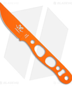 Argali Col Fixed Blade Knife (2.5" Orange) Sunset Orange Sheath