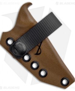 Armatus Carry TOPS Knives Mini Scandi Architect Sheath - Coyote Brown Kydex