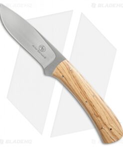 Arno Bernard Knives Kudu Fixed Blade Knife Wild Olive (3.75" Satin)