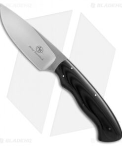 Arno Bernard Knives Zebra Fixed Blade Knife Black G-10 (4" Satin)