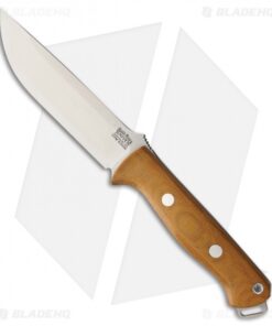 Bark River Knives Bravo 1.25 Fixed Blade Knife Natural Micarta (5" S35VN)