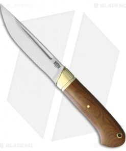 Bark River Ansgar Fixed Blade Knife Natural Canvas Micarta (4.75" Satin)