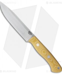 Bark River Aurora II Fixed Blade Knife Antique Ivory Micarta (5.5" CPM-3V Satin)