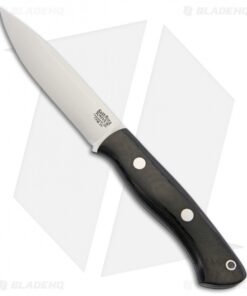 Bark River Aurora LT Fixed Blade Knife Black Micarta (4.625" CPM-3V Satin)