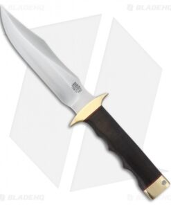 Bark River MACV-SOG Fixed Blade Knife Black Stacked Leather (6.25" Satin)