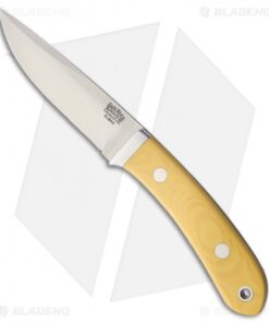 Bark River Blackwater II Fixed Blade Knife Antique Ivory Micarta (4.25" Elmax)