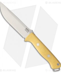 Bark River Knives Bravo 1.25 Fixed Blade Knife Antique Ivory Micarta (5" S35VN)