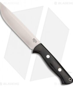 Bark River Knives Bravo 1.5 Field Knife Black Canvas Micarta (5.75" A-2)