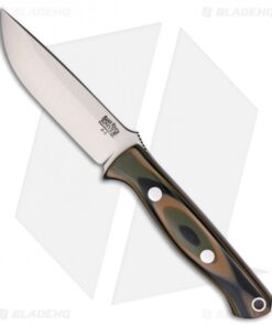Bark River Bravo EDC Fixed Blade Knife Mil-Spec Camo G-10 (3.25" A2 Satin)