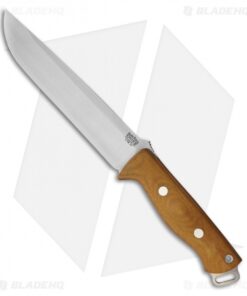 Bark River Bravo II 3V Fixed Blade Knife Natural Canvas Micarta (7.00" CPM-3V)