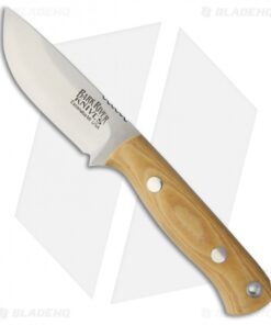Bark River Bravo Micro Fixed Blade Knife Antique Ivory Micarta (2.25" Elmax)