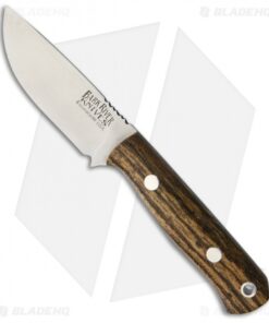 Bark River Bravo Micro Fixed Blade Knife Bocote Wood (2.25" Elmax Satin)