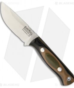Bark River Bravo Micro Fixed Blade Knife Tan Camo G-10 (2.25" Elmax Satin)