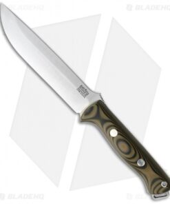 Bark River Knives Bravo 1.5 Knife Mil-Spec Camo G-10 Fixed Blade (5.8" S35VN)