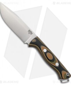 Bark River Bravo Squad Leader Fixed Blade Knife Mil Spec Camo G-10 (4.625" A-2)
