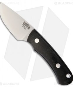 Bark River Bumble Bee Fixed Blade Knife Black Canvas Micarta (2.5" Elmax)