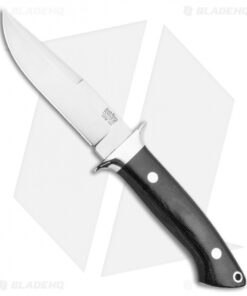 Bark River Chute Fixed Blade Knife Black Micarta CPM 154 (3.75 Satin)