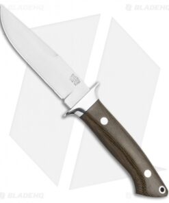 Bark River Chute Fixed Blade Knife OD Green Micarta CPM 154 (3.75 Satin)