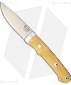 Bark River Classic Utility Caper Fixed Blade Antique Ivory Micarta (3.25" Satin)