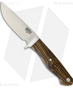 Bark River Fieldsman Fixed Blade Knife Bocote Wood Micarta (3.375" Satin)
