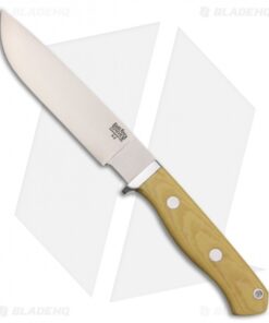 Bark River Gameskeeper II Fixed Blade Knife Antique Ivory Micarta (5" A-2)
