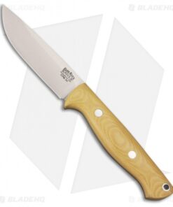 Bark River Gunny Hunter Fixed Blade Knife Antique Ivory Micarta (3.75" CPM 3V)