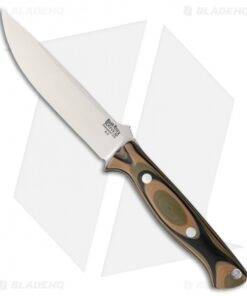 Bark River Gunny Vortex Ramped Fixed Blade Knife Camo G-10 (4.75" A-2)