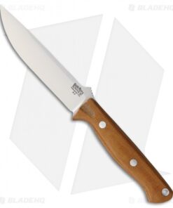 Bark River Gunny Vortex Ramped Fixed Blade Knife Natural Micarta (4.75" A-2)