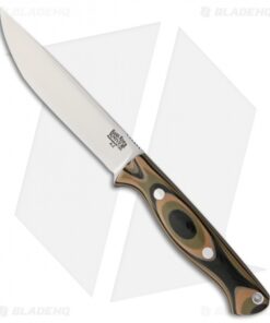 Bark River Gunny Vortex Rampless Fixed Blade Knife Camo G-10 (4.75" A-2)