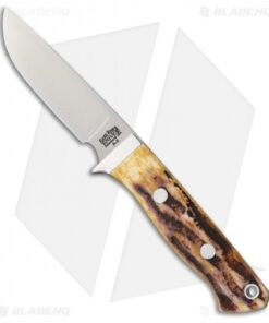 Bark River Huntsman Fixed Blade Knife Antique Stag Bone (3.25" Satin)