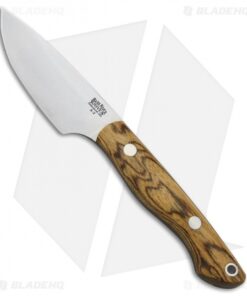 Bark River Kalahari Bushman Fixed Blade Knife Bocote Wood (3.25" Satin)