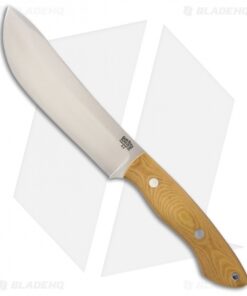 Bark River Kalahari II Fixed Blade Knife Antique Ivory Micarta (6.875" Satin)